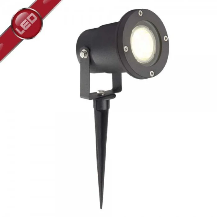 Brilliant Janko Lámpara para exterior con estaca Negro, 1 luz