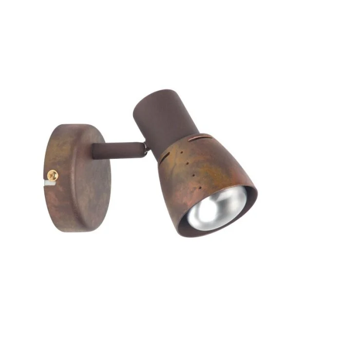 Brilliant Lava Foco de pared Cobre, 1 luz