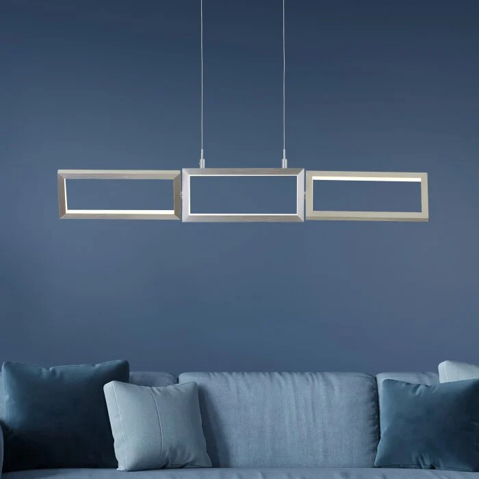 Brilliant Living Tunar Lámpara Colgante LED Aluminio, 1 luz