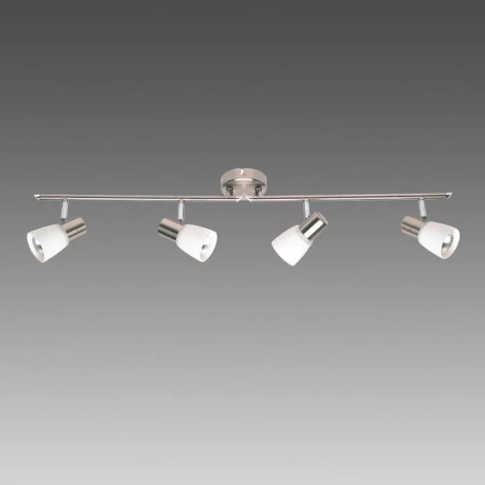 Brilliant Luca Lámpara de techo Blanca, 4 luces