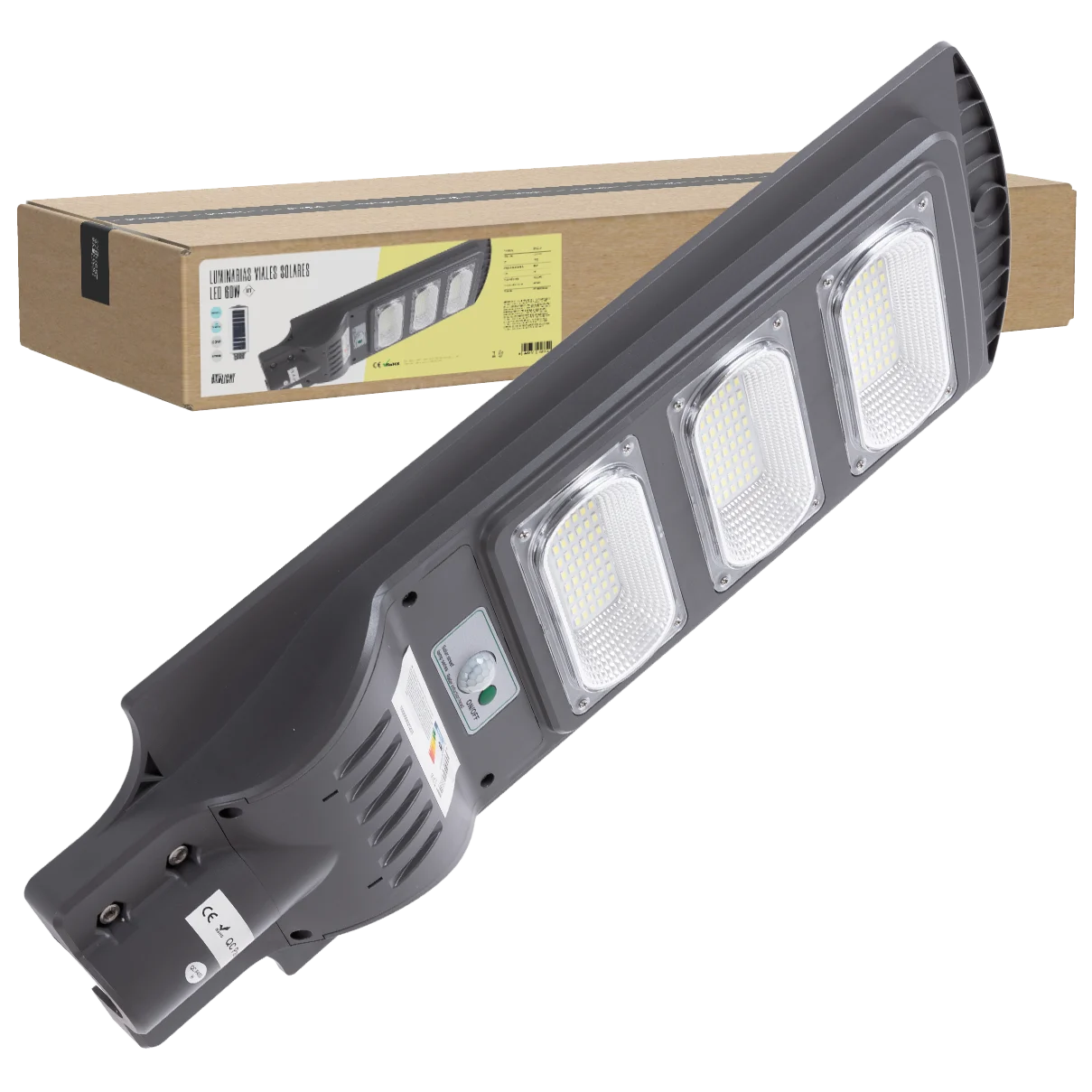 Farola LED 60W 6000ºK IP65 Solar Sensor 50.000H  [BX3-SLABS60W-CW]