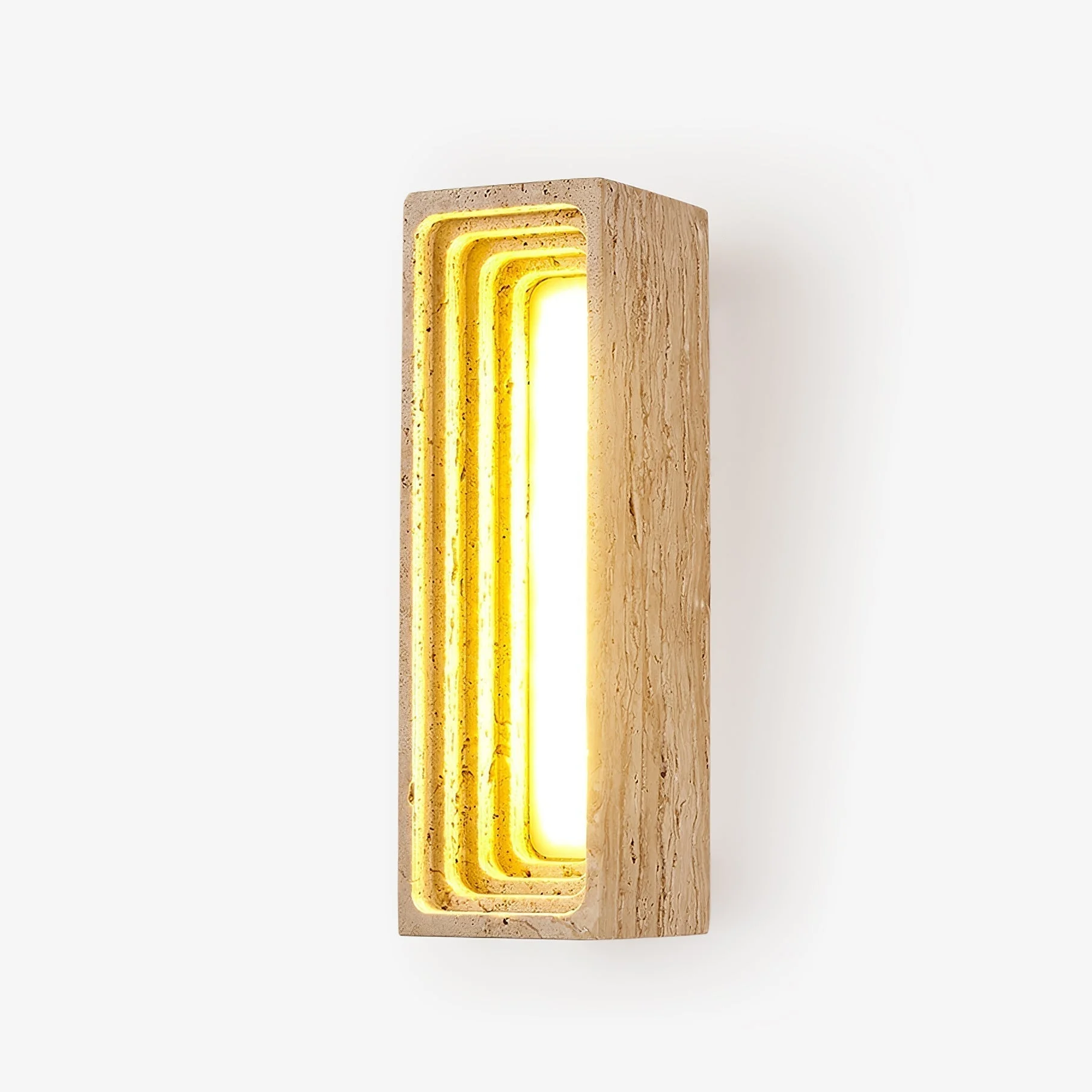 Atheila Wandleuchte Travertin Design