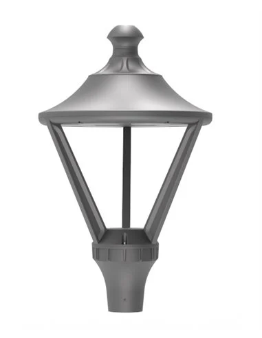 Cabezal de farola de exterior Inti - Iberlamp - Lámpara LED antracita