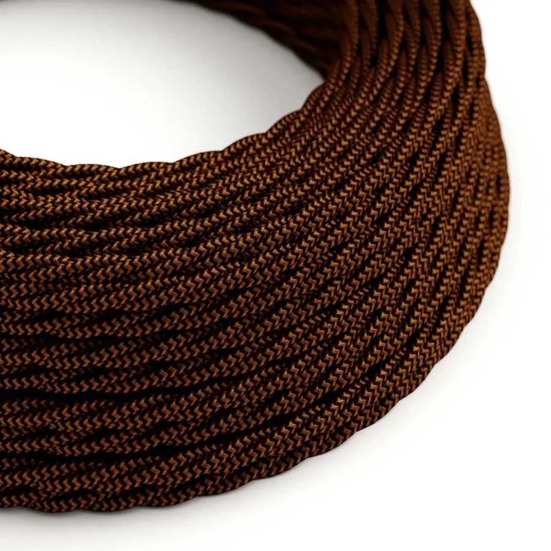 Cable decorativo textil trenzado a metros homologado enjambre