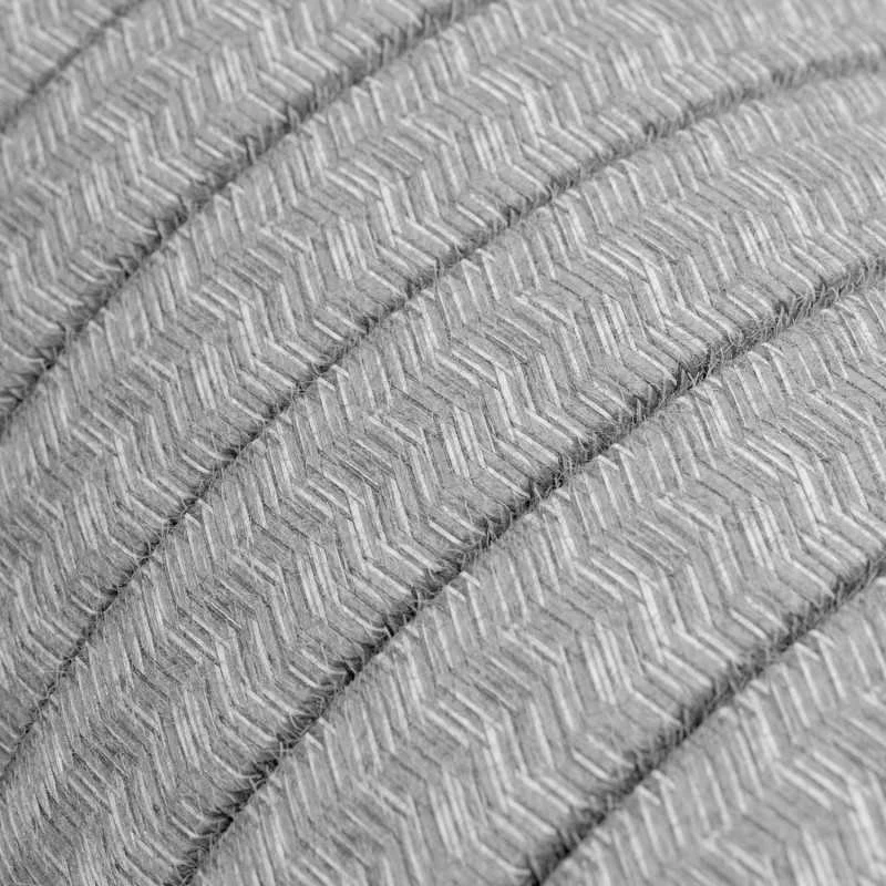 Cable plano de guirnalda exterior color lino gris