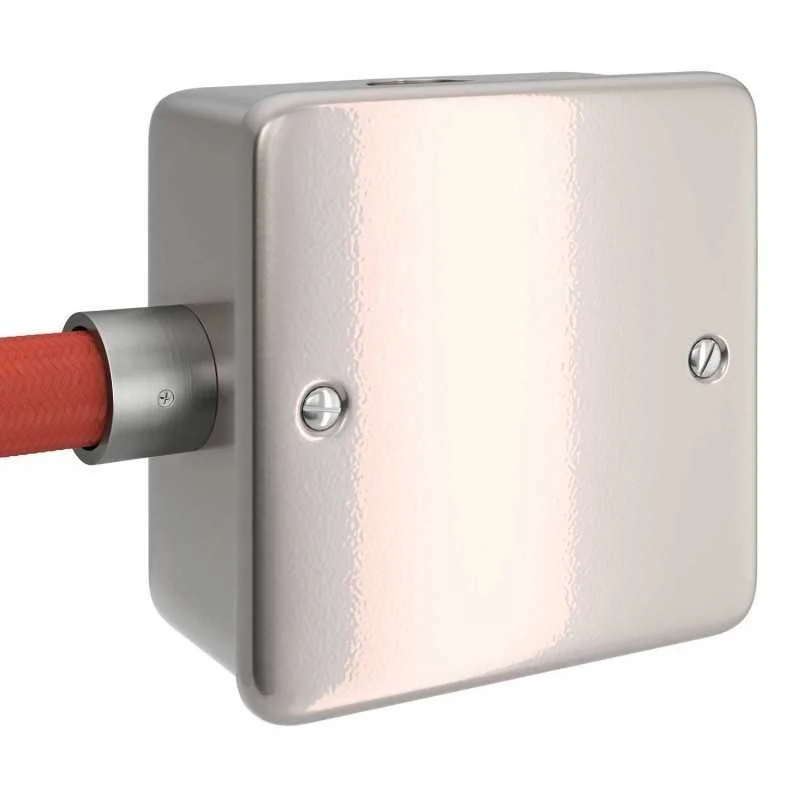 Caja de conexiones de superficie para tubo decorativo flexible Ø20 mm