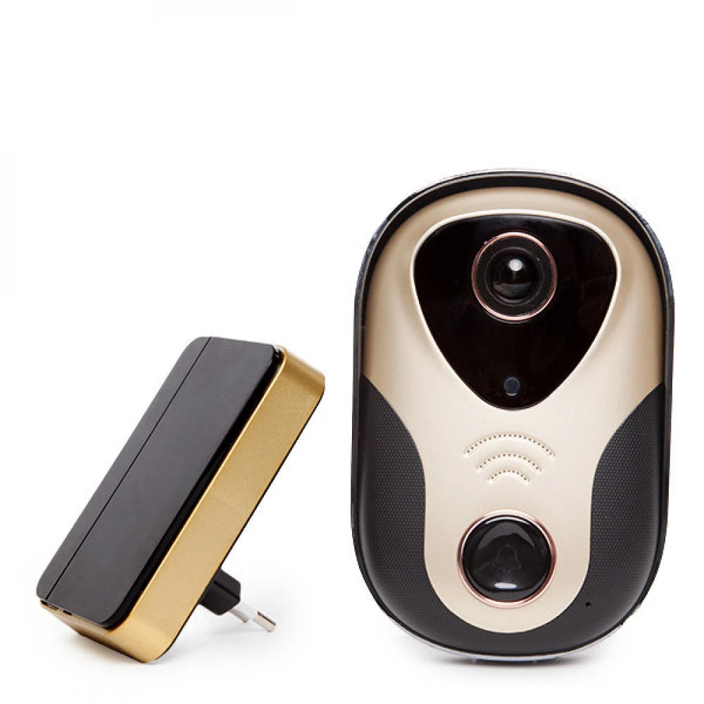 Cámara/Timbre de Puerta Wifi - Iluminación LED - Detección Proximidad - Sin Cableado