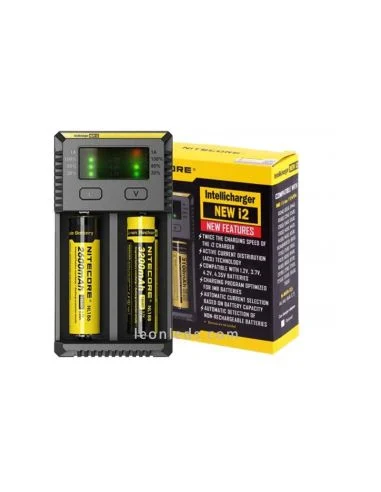 Cargador Digital 2 Baterias Nitecore -I2-