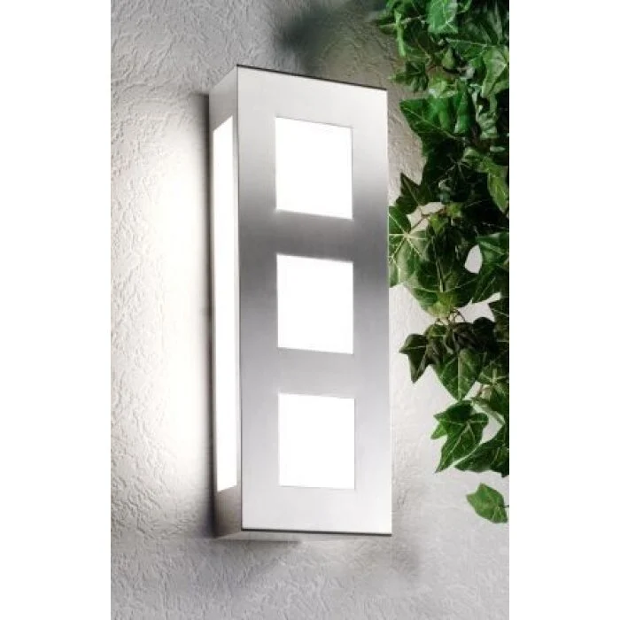Cmd Aqua Trilo Aplique Acero inoxidable, 2 luces