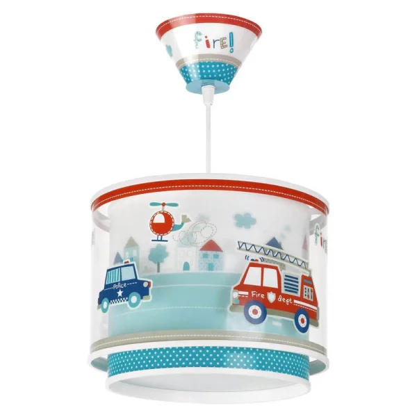 LÁMPARA DE TECHO INFANTIL POLICE E27