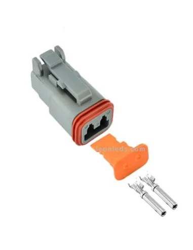 Conector 2 Pin Deutsch Hembra con terminales