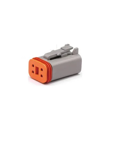 Conector 4 Pin Deutsch Hembra con Faston