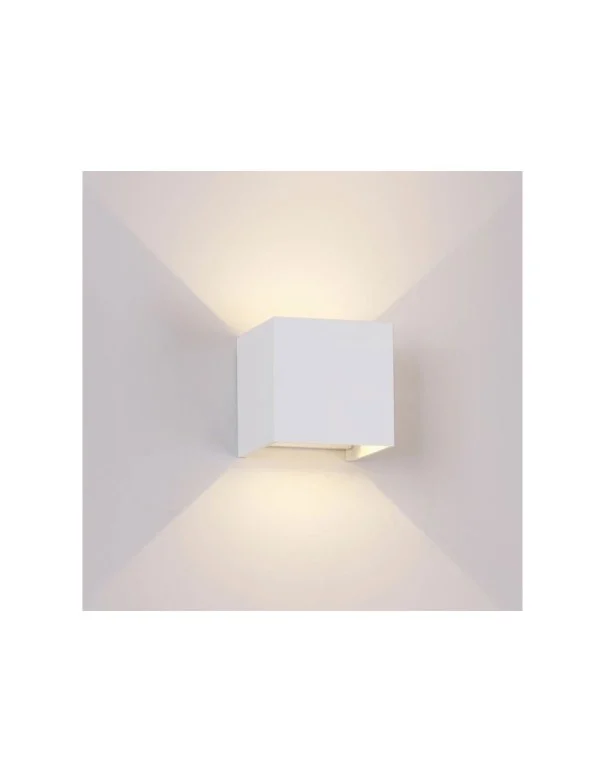 Davos Aplique Exterior Blanco 2700K Intensidad Regulable