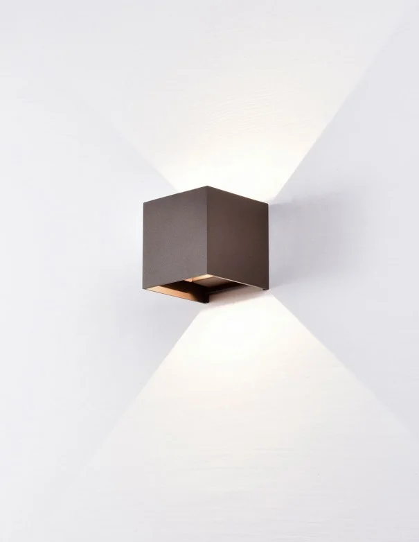 Davos Aplique Exterior Corten Dimable 2700K