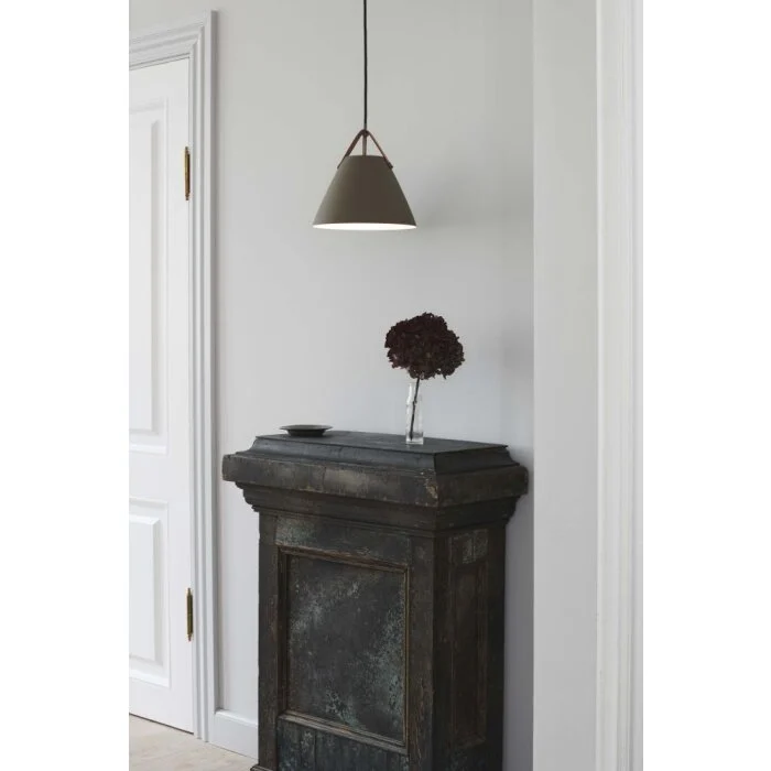 Design For The People by Nordlux STRAP Lámpara Colgante Beige, 1 luz