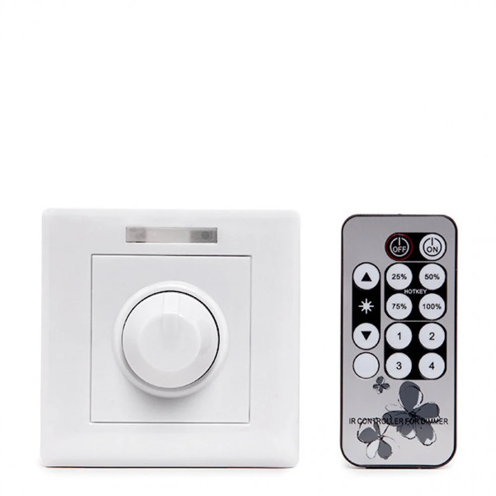 Dimmer LEDs 90-240VAC 0-100% 200W Mando a Distancia
