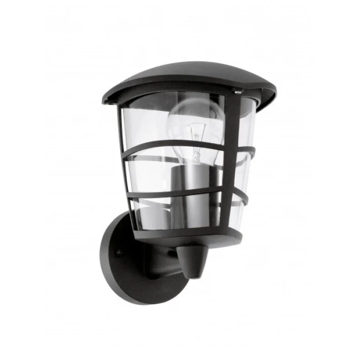 Eglo ALORIA Aplique para exterior Negro, 1 luz