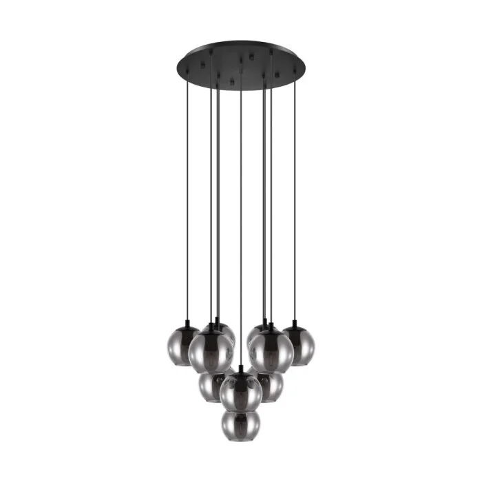 EGLO ARISCANI Lámpara Colgante Negro, 10 luces