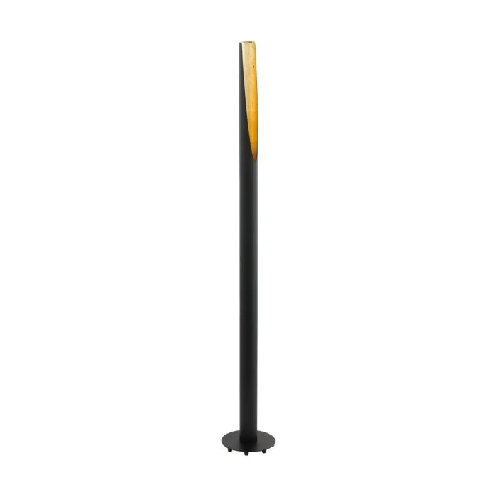 Eglo BARBOTTO Lámpara de Pie dorado, Negro, 1 luz