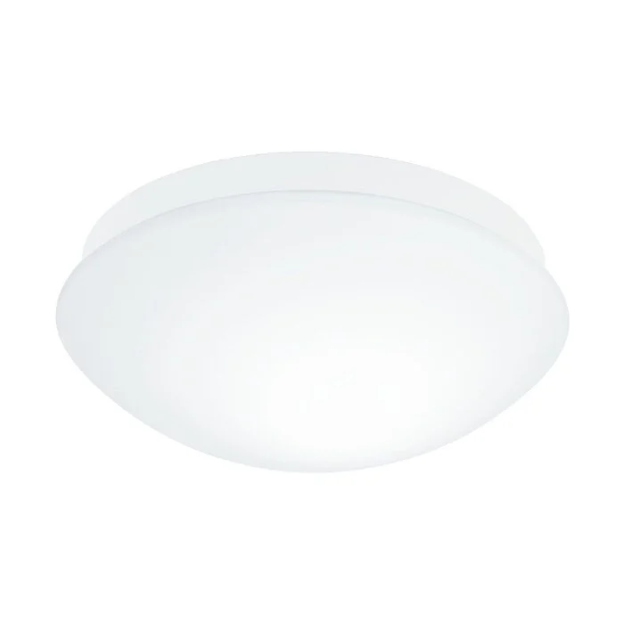 Eglo BARI-M Lámpara de Techo Blanca, 1 luz, Sensor de movimiento