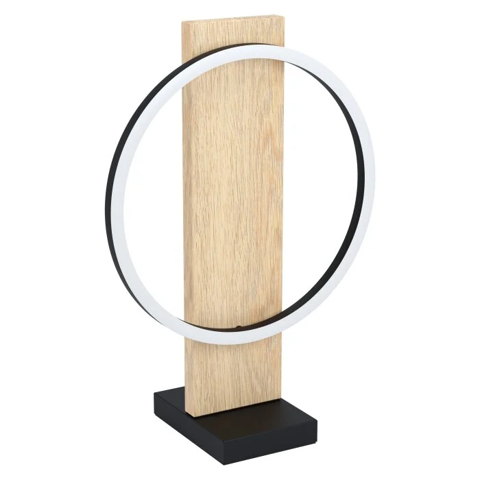 Eglo BOYAL Lámpara de mesa LED Marrón, Negro, 1 luz