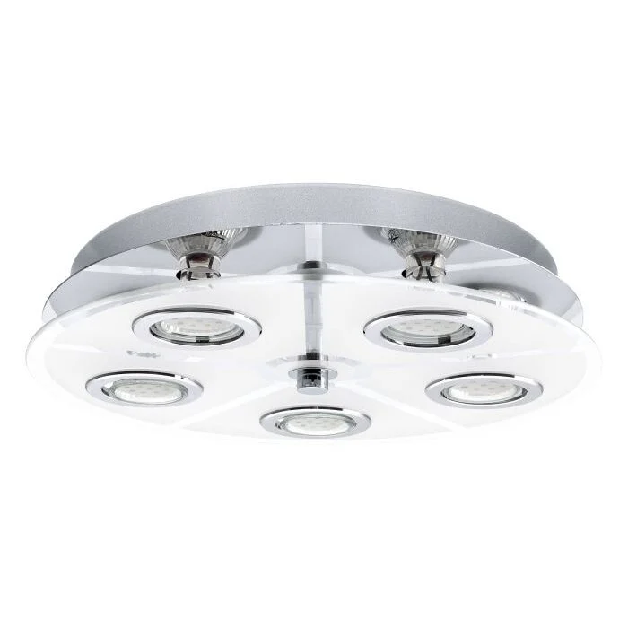 Eglo CABO Lámpara de techo Cromo, 5 luces