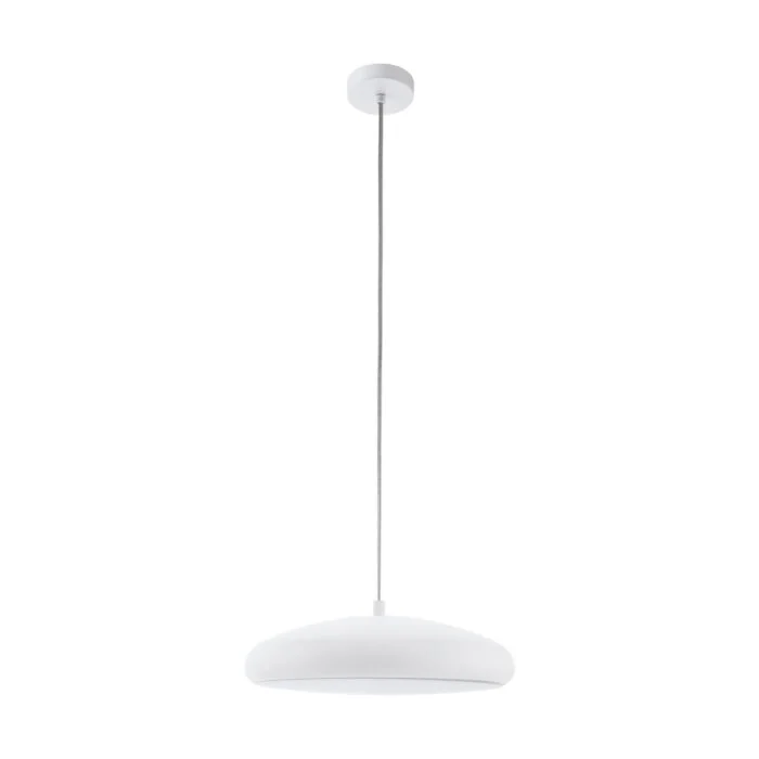 EGLO connect RIODEVA-C Lámpara Colgante LED Blanca, 1 luz, Cambia de color