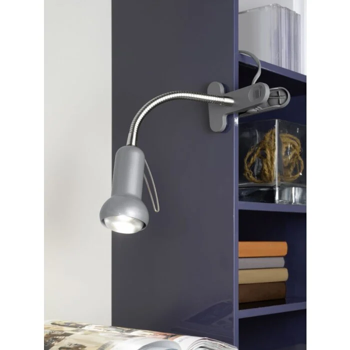 Eglo FABIO Lámpara de mesa Plata, 1 luz