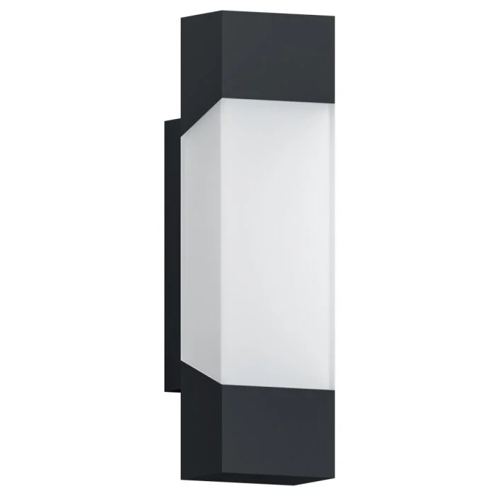Eglo GORZANO Aplique para exterior LED Antracita, 1 luz