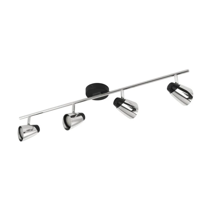 Eglo MONCALVIO Foco LED Cromo, 4 luces