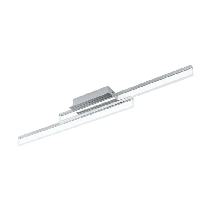 Eglo PALMITAL Lámpara de Techo LED Cromo, 2 luces