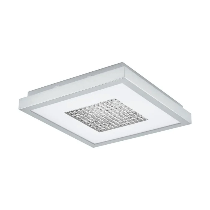 EGLO PESCATE Lámpara de Techo LED Cromo, 1 luz