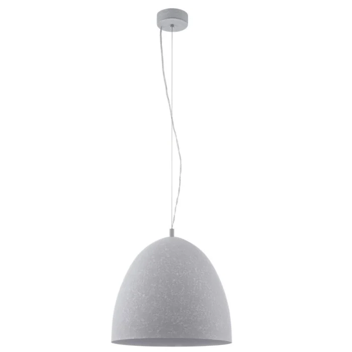 Eglo SARABIA Lámpara colgante Gris, 1 luz