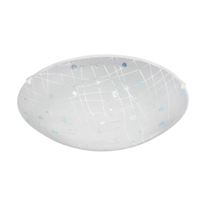 Eglo VEREDA Lámpara de Techo LED Blanca, 1 luz