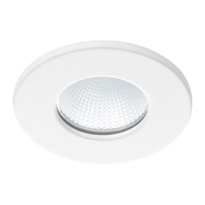 Noxion Foco LED Ember Incombustible Blanco 6W 400lm 36D - 927 Luz muy Cálida | Recorte 73mm - IP65 - Mejor reproducción de color - Regulable