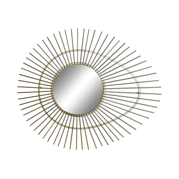 ESPEJO METAL DORADO ESTRELICIA