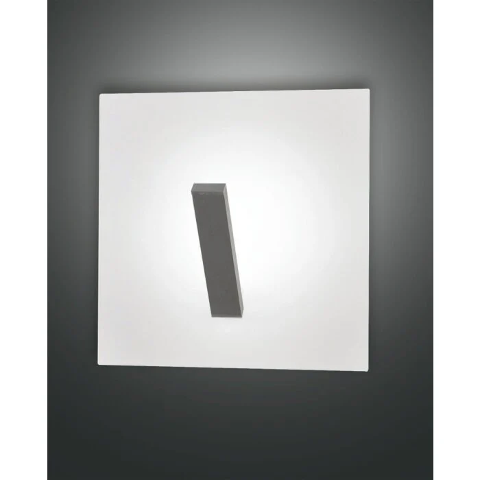 Fabas Luce Agia Lámpara de Techo LED Blanca, 1 luz