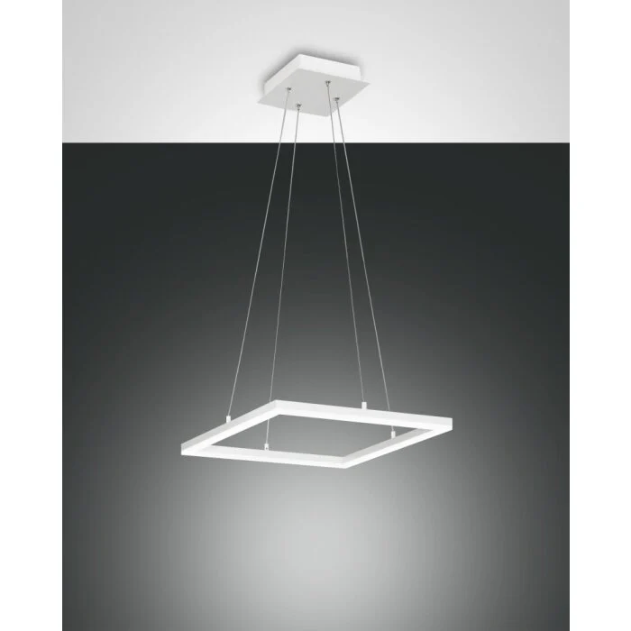 Fabas Luce Bard Lámpara Colgante LED Blanca, 1 luz