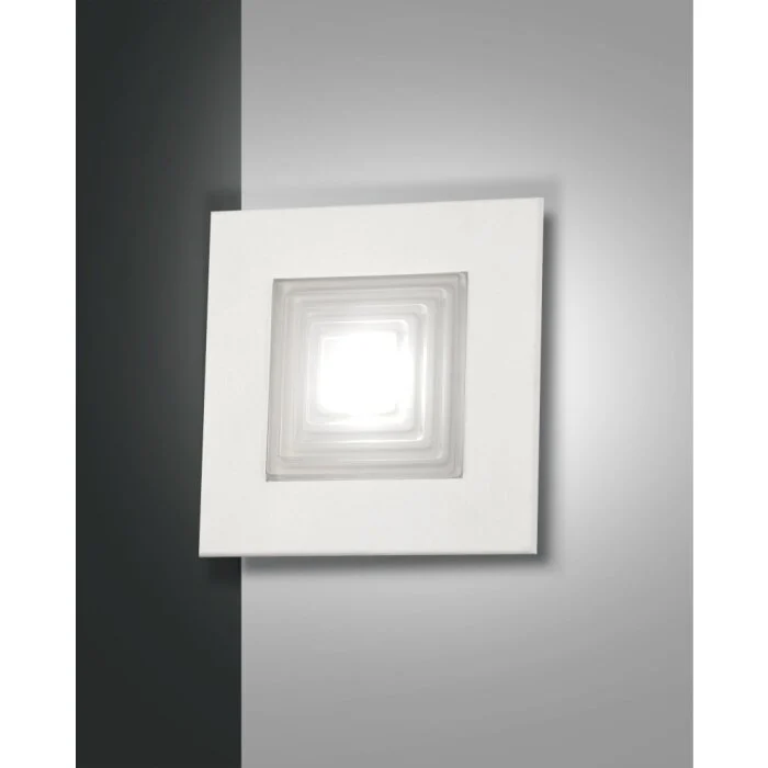 Fabas Luce Formia Aplique LED Blanca, 1 luz