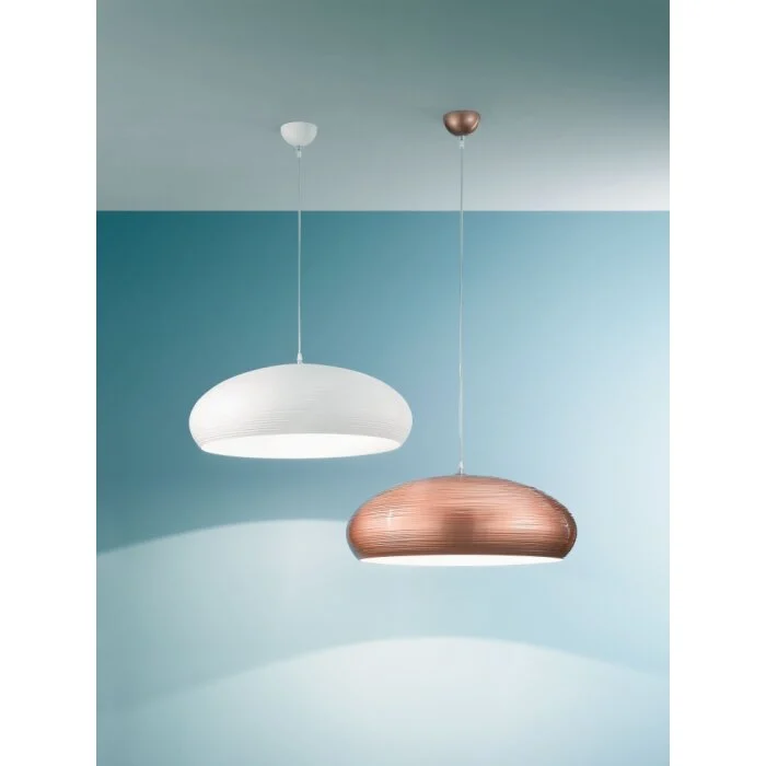 Fabas Luce Lodge Lámpara Colgante Blanca, 1 luz