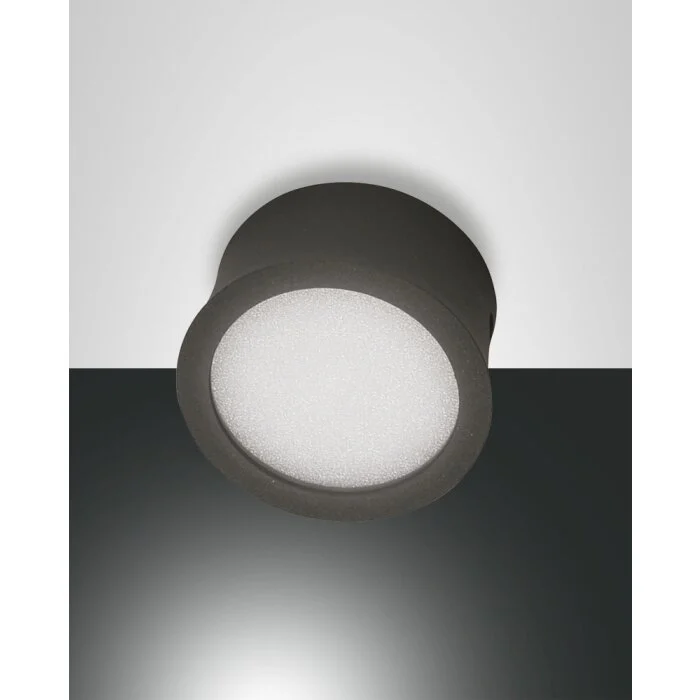 Fabas Luce Ponza Lámpara de Techo LED Antracita, 1 luz