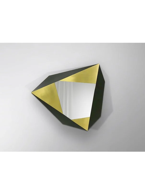 Facetas Espejo Acero Oro Negro Schuller