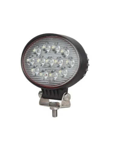 Faro LED Ovalado potente optica de trabajo 39W 3100Lm con conector Deutsch