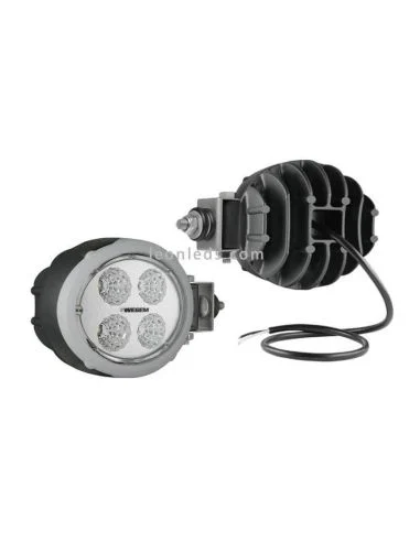 Faro Ovalado LED Horizontal 12-24V Lente Transparente