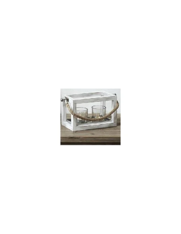 Farolillo Blanco 2 Velas