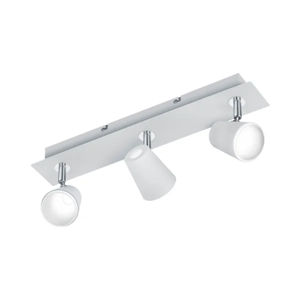 FOCO 3 LUCES CLEÓN BLANCO 6W 3000K
