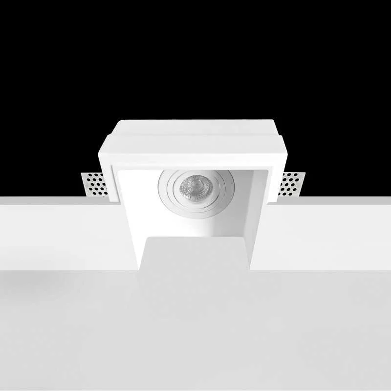 Foco de ángulo GU10 140mm x 145mm y altura 120mm