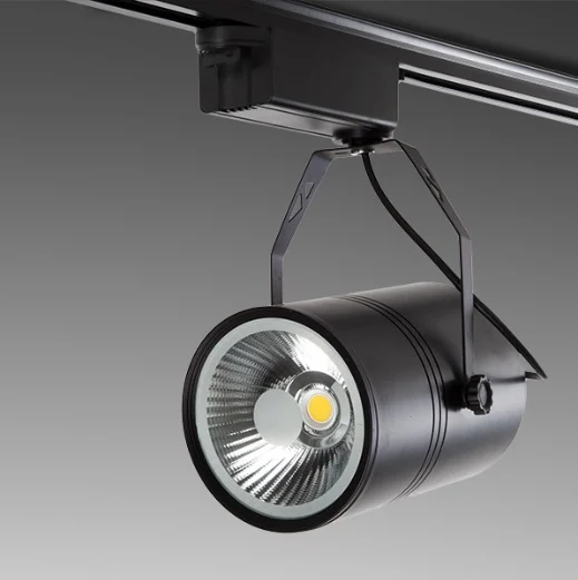 Foco de Carril LED 20W 2.000Lm CRI85 6000ºK "Natalia" Monofásico 40.000H [PL218033-CW-W