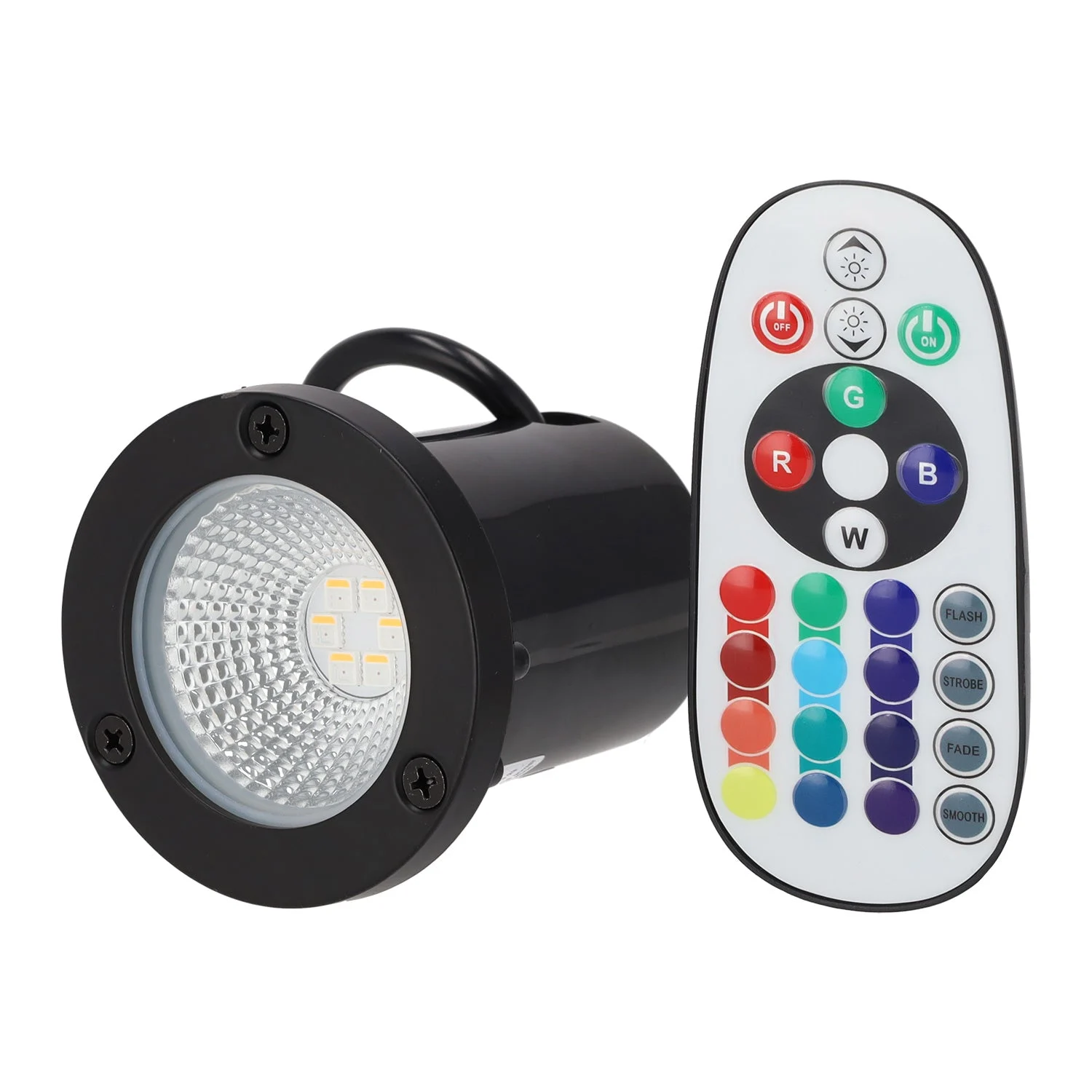 Foco de Empotrar  Jardín 5W RGBW IP65 60º con Mando a Distancia