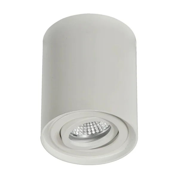 FOCO DE SUPERFICIE BASCULANTE BLANCO GU10 REDONDO IP20